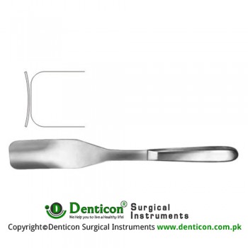 Hach Fasciotomy Spatula Stainless Steel, 30 cm - 11 3/4" Blade Size 40 mm